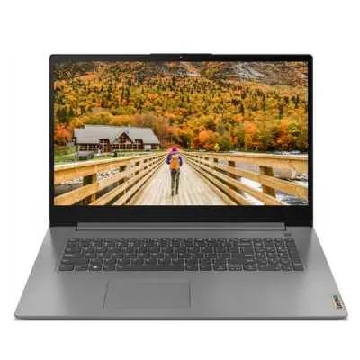 Lenovo IdeaPad laptop 17,3&#34; HD+ R5-5500U 12GB 512GB Radeon DOS szürke Lenovo IdeaPad 3 82KV00JFHV fotó