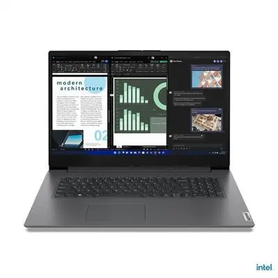 Lenovo V17 laptop 17,3&#34; FHD i3-1315U 16GB 512GB UHD DOS szürke Lenovo V17 G4 83A20023HV fotó