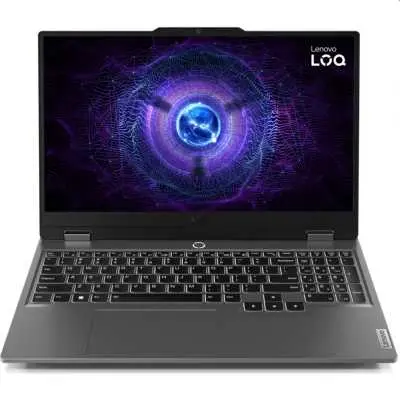 Lenovo LOQ laptop 15,6&#34; FHD R5-8645HS 16GB 1TB RTX4060 DOS szürke Lenovo LOQ 15AHP9 83DX005THV fotó