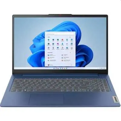 Lenovo IdeaPad laptop 15,6&#34; FHD i5-12450H 16GB 512GB UHD W11 kék Lenovo IdeaPad Slim 3 83ER0026HV fotó