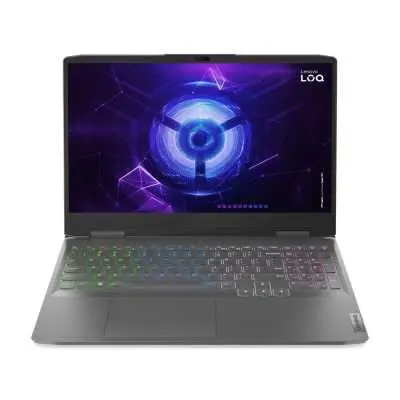 Lenovo LOQ laptop 15,6&#34; FHD i5-12450HX 24GB 1TB RTX4050 DOS szürke Lenovo LOQ 15IAX9 83GS00E2HV fotó