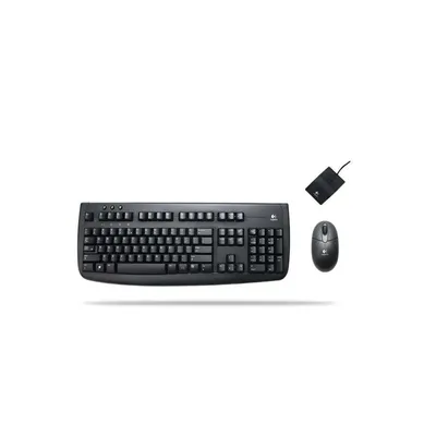 Kb Logitech Deluxe 660 Cordless Desktop Black HU - Már nem forgalmazott termék 920-000482 fotó