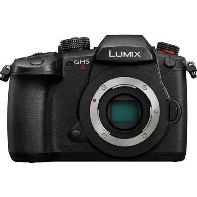 Digitális fényképezőgép Panasonic Lumix G cserélhető objektíves fekete DC-GH5M2E fotó