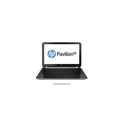 HP Pavilion 15-n000sh 15,6&#34; notebook  Intel Pentium 2117U 1,8GHz 4GB 750GB DVD író fekete notebook F2T40EA fotó