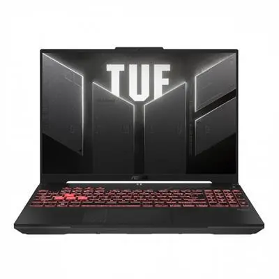 Asus TUF laptop 16&#34; WQXGA R9-7845X 16GB 1TB RTX4070 NOOS szürke Asus TUF Gaming A16 FA607PI-QT037 fotó