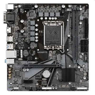 Alaplap H610 LGA1700 2xDDR5 Gigabyte H610M H V2 mATX H610M-H-V2 fotó