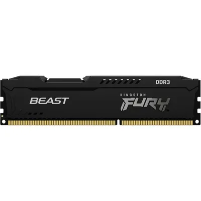 8GB memória DDR3 1600MHz Kingston FURY Beast Black KF316C10B