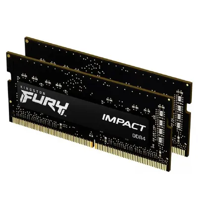 32GB DDR4 notebook memória 2666MHz 2x16GB Kingston FURY Impa