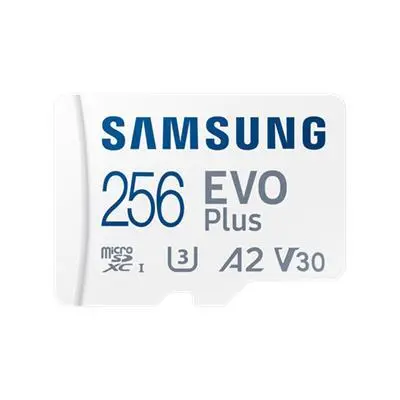 Memória-kártya 256GB microSDXC Class10 Samsung EVO Plus + adapter MB-MC256SA_EU fotó