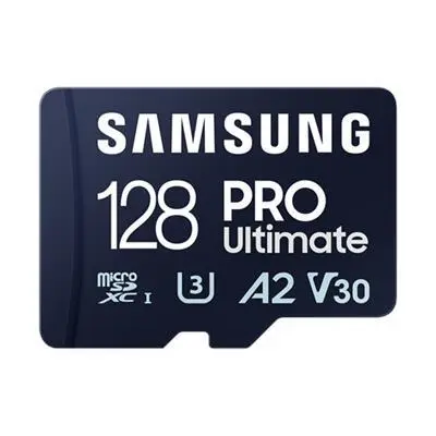 Memória-kártya 128GB microSDXC Class10 Samsung PRO Ultimate + adapter MB-MY128SA_WW fotó