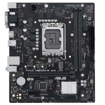 Alaplap H610 LGA1700 2xDDR4 Asus PRIME H610M-R D4-SI mATX PRIME-H610M-R-D4-SI fotó