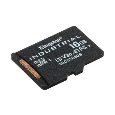 Memória-kártya 16GB microSDHC Class10 Kingston Industrial SDCIT2_16GBSP fotó