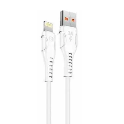 Kábel USB-Lightning 1m gyorstöltés 3A 12W  S-Link S-Link-31620 fotó