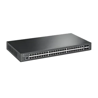 48 Port Switch 10/100Mbps TP-LINK TL-SG3452 JetStream 48 portos 10/100 Mbps + 4 db gigabites L2 TL-SG3452 fotó