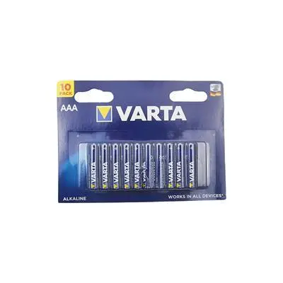 Elem Varta Selective AAA mikro ceruza elem alkáli 10db VARTA-4103312410 fotó