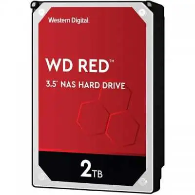 2TB 3,5&#34; HDD SATA3 5400RPM 256MB Western Digital RED WD20EFAX fotó