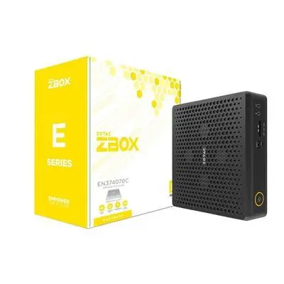 Barebone asztali számítógép Zotac ZBOX Mini  fekete ZBOX-EN374070C-BE fotó