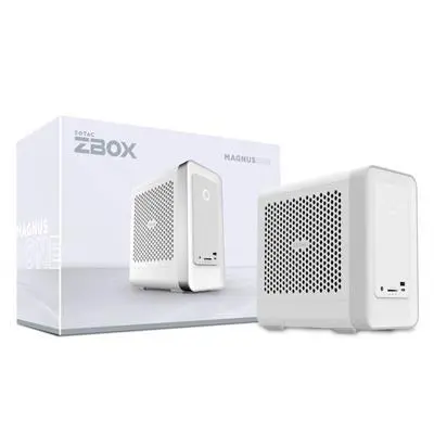 Barebone asztali számítógép Zotac ZBOX Mini  fehér ZBOX-ERP74070W-BE fotó