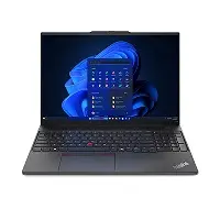 Lenovo ThinkPad laptop 16" WUXGA R7-7735HS 16GB 512GB Radeon DOS fekete Lenovo ThinkPad E16 G2