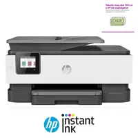 MFP tintasugaras A4 színes HP OfficeJet Pro 8022E All-in-One multifunkciós Inst illusztráció, fotó 1