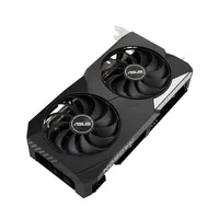 VGA RX6600XT 8GB GDDR6 128bit PCIe Asus AMD Radeon RX6600XT DUAL videokártya illusztráció, fotó 3