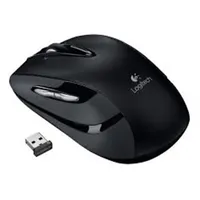 Vezetéknélküli egér Logitech M545 fekete illusztráció, fotó 2