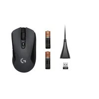 Vezetéknélküli gamer egér Logitech G603 Lightspeed fekete illusztráció, fotó 5