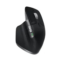 Vezetéknélküli egér Logitech MX Master 3 sötétszürke illusztráció, fotó 2