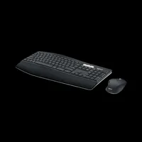 Vezetéknélküli billentyűzet + egér Logitech MK850 fekete US illusztráció, fotó 3