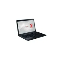 Toshiba Satellite 15.6  laptop , AMD E350, 4GB, 500GB, HD6330, DOS, Fekete illusztráció, fotó 1