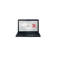 Toshiba Satellite 15.6  laptop , AMD E350, 4GB, 500GB, HD6330, DOS, Fekete illusztráció, fotó 2