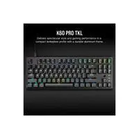 Vezetékes Gaming Billentyűzet CORSAIR K60 PRO fekete US illusztráció, fotó 2