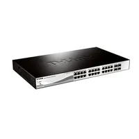 24 port Switch PoE 10 100 1000 Base-T port with 4 x 1000Base-T  SFP ports DGS-1210-28P Technikai adatok