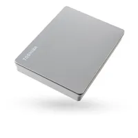 4TB Külső HDD 2.5  USB3.2 Gen 1. Mac kompatibilis Toshiba Canvio Flex Ezüst illusztráció, fotó 1