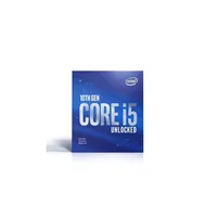 Intel Processzor Core i5 LGA1200 4,10GHz 12MB Core i5-10600K box CPU ICI510600K Technikai adatok