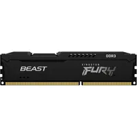 8GB memória DDR3 1600MHz Kingston FURY Beast Black KF316C10BB/8 illusztráció, fotó 1