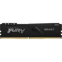 16GB DDR4 memória 2666MHz 2x8GB Kingston FURY Beast Black illusztráció, fotó 2