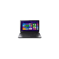 Toshiba Satellite 15.6  laptop /i3-4005U/4GB/750GB/AMD M260 2GB/Win8.1, fekete illusztráció, fotó 1