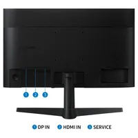 Monitor 24  1920x1080 IPS HDMI DP USB Samsung F24T370FWR illusztráció, fotó 2