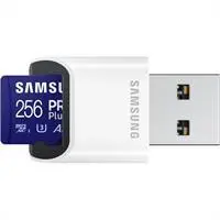 Memória-kártya 256GB microSDXC Class10 Samsung PRO Plus + kártyaolvasó illusztráció, fotó 2