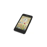Dual sim mobiltelefon 4.5  FWVGA IPS QC Android 512MB/4GB 0.3MP/8MP fekete illusztráció, fotó 1