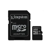 Memória-kártya 32GB SD micro SDHC Class 10  UHS-I Kingston Canvas Select 80R adapterrel SDCS_32GB Technikai adatok