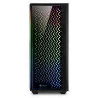 Számítógépház ATX ház Sharkoon LIT 200 RGB MidTower illusztráció, fotó 2