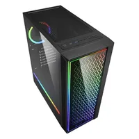 Számítógépház ATX ház Sharkoon LIT 200 RGB MidTower illusztráció, fotó 3