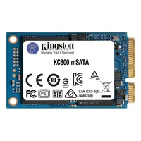 256GB SSD SATA3 2,5  mSata Kingston KC600 illusztráció, fotó 1
