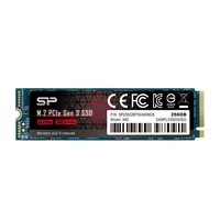 256GB SSD M.2 Silicon Power A80 SP256GBP34A80M28 Technikai adatok