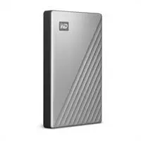 1TB külső HDD USB3.2 Western Digital My Passport Ultra ezüst illusztráció, fotó 2