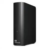 8TB külső HDD USB3.0 3,5  Western Digital Elements Desktop fekete illusztráció, fotó 1